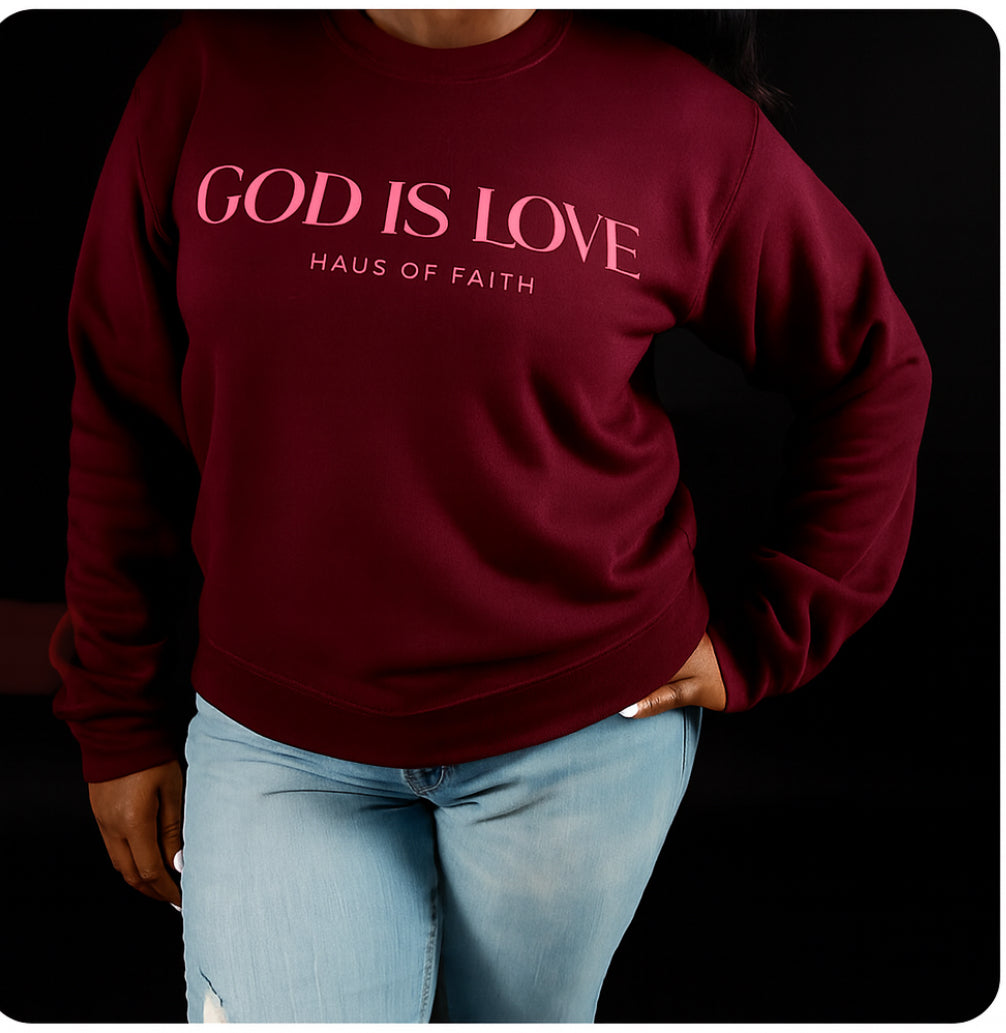 Haus of Faith Sweatshirt-Black